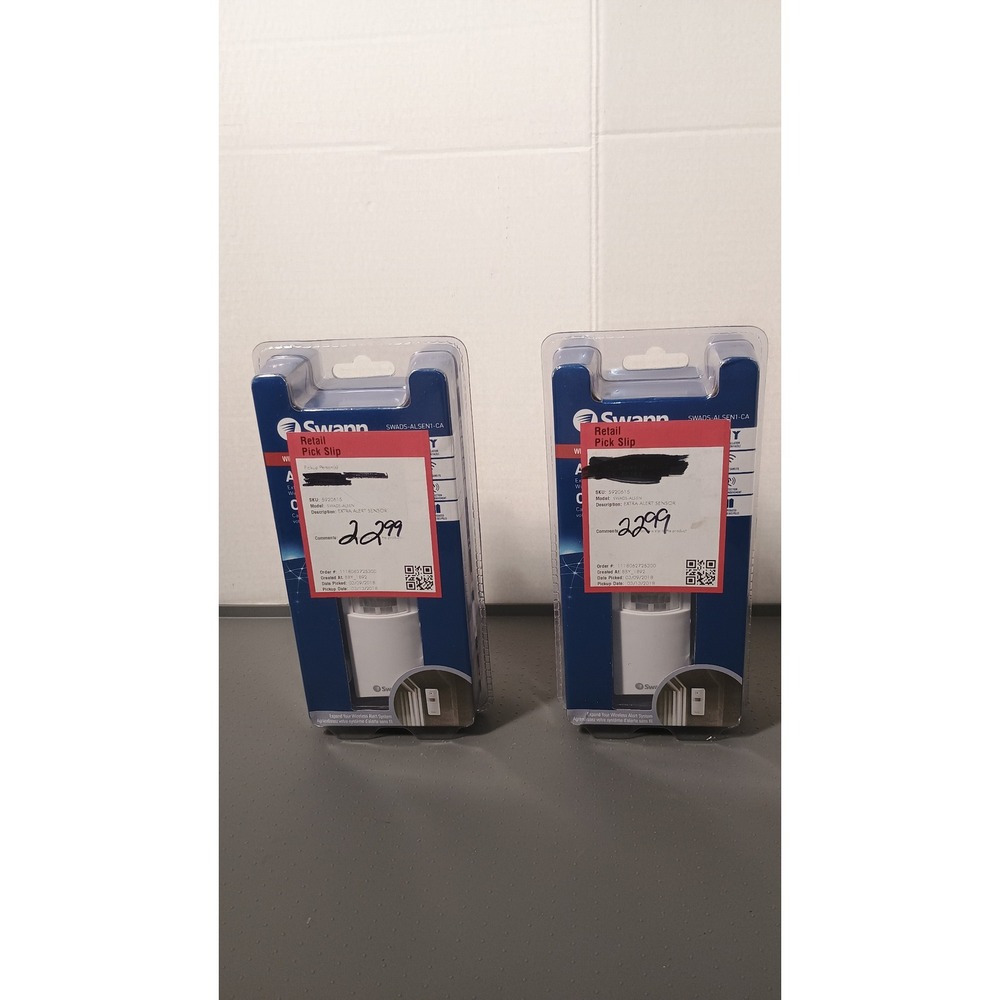 Swann Alert Sensor White NEW Wireless PIR Motion SWADS-ALSEN1-CA